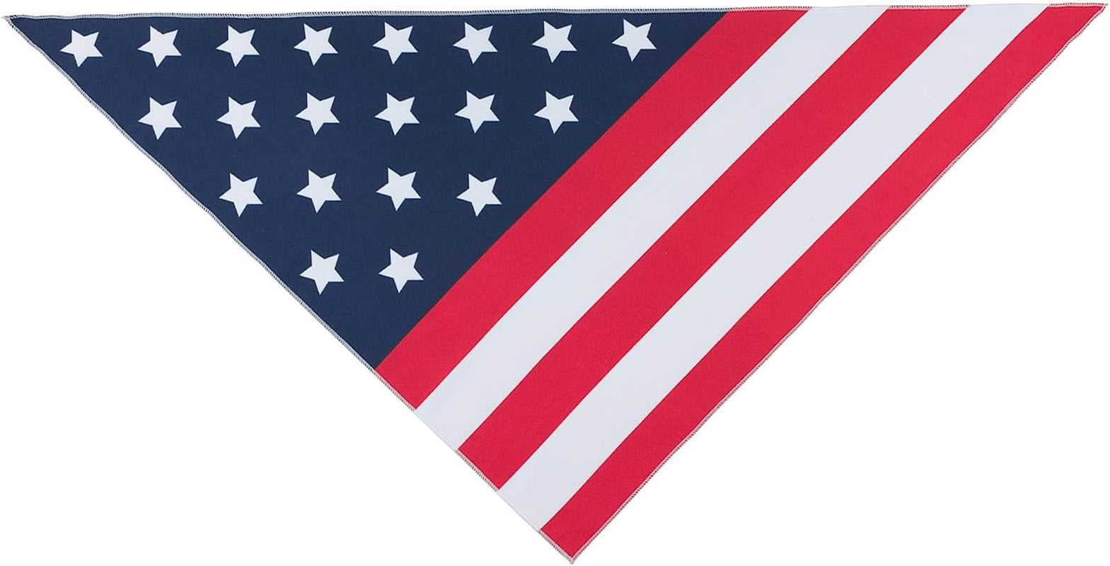 American Flag Dog Bandana (Classic, Large)